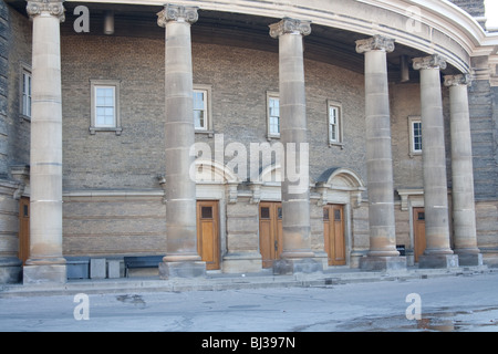Universität von Toronto Convocation Hall an einem Winternachmittag Stockfoto