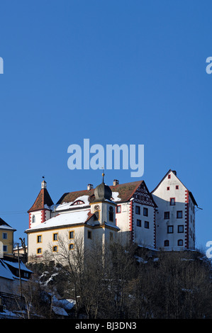 Burg Egloffstein, erstmals erwähnt 1358, Rittergasse 80, Egloffstein, Upper Franconia, Bayern, Deutschland, Europa Stockfoto