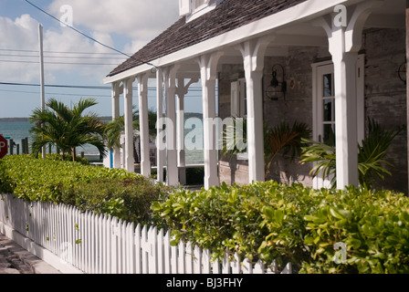 Harbour Island House, bahamashoius Stockfoto