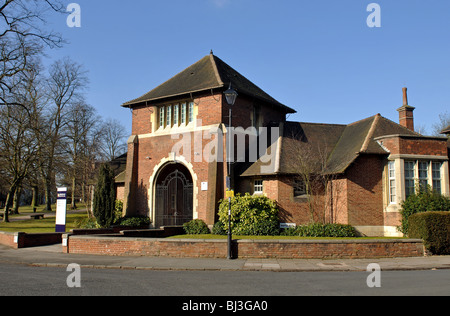 Bournville Zentrum für bildende Kunst, Bournville, Birmingham, England, Vereinigtes Königreich Stockfoto