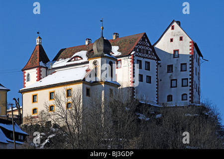 Burg Egloffstein, erstmals erwähnt 1358, Rittergasse 80, Egloffstein, Upper Franconia, Bayern, Deutschland, Europa Stockfoto