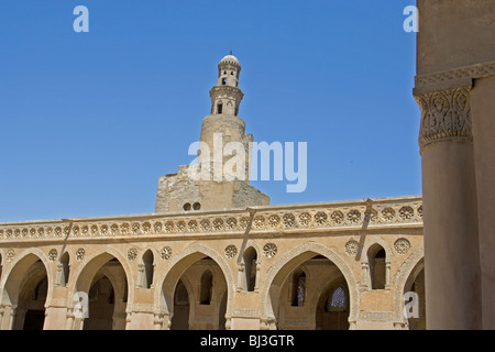 Ibn Tulun Moschee in Kairo, Ägypten Stockfoto