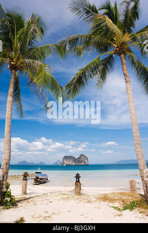 Palm Beach, Koh Hai und Koh Ngai Insel, Trang, Thailand, Asien Stockfoto