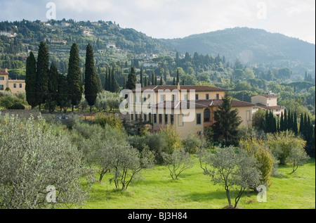 Fiesole, in der Nähe von Florenz, Toskana, Italien, Europa Stockfoto