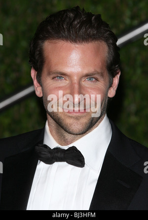 BRADLEY COOPER VANITY FAIR OSCAR PARTY 2010 LOS ANGELES CA USA 07 März 2010 Stockfoto