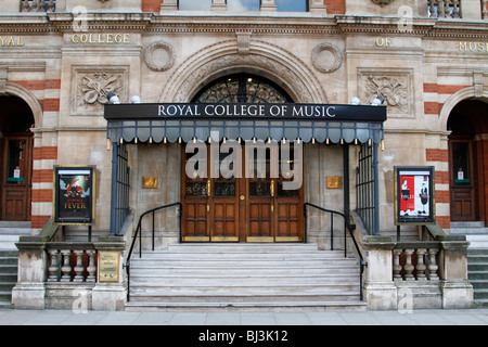 Der Eingang zum Royal College of Music, London Stockfoto