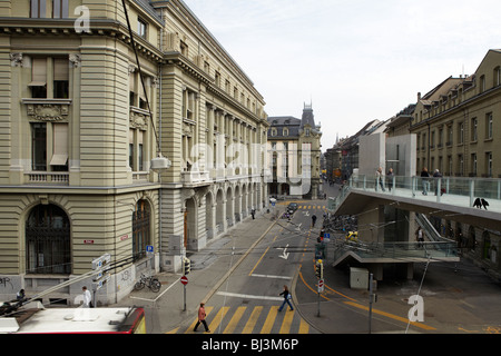 Gebäude und Straßen in Bern, Schweiz Stockfotografie - Alamy