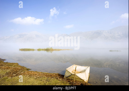 Lago del Matese See in den Parco del Matese regional park, Campania, Molise, Italien, Europa Stockfoto