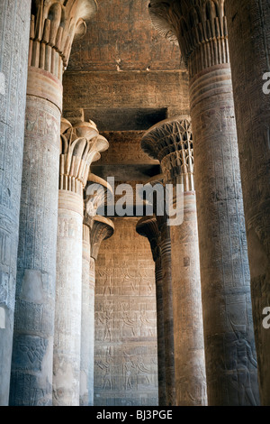 Der Tempel von Esna, Ägypten Stockfoto