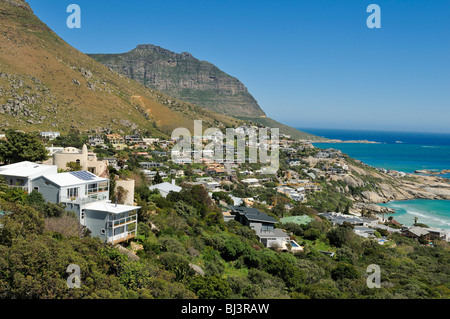 Häuser in der Bucht von Llandudno, Kapstadt, Western Cape, Südafrika, Afrika Stockfoto