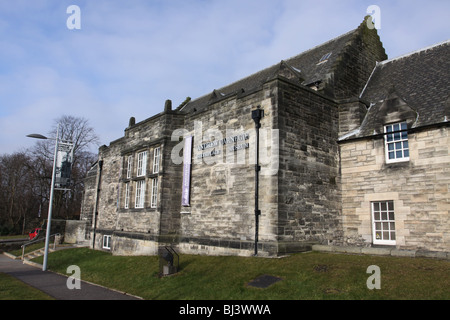 Außenseite von Andrew Carnegie Geburtsort Museum in Dunfermline Fife Schottland März 2010 Stockfoto