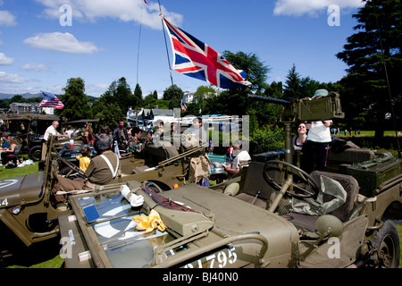 er militärisches Fahrzeug Vertrauen (MVT) Süden Cumbria & Nord Lancashire Stockfoto