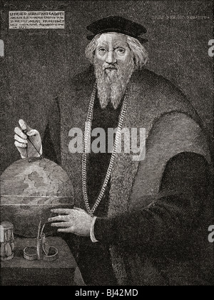 Sebastian Cabot, c. 1474 c. 1557. Italienische Entdecker. Stockfoto