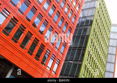 London Central Saint Giles Court neue moderne Office-Entwicklung von Renzo Piano entworfen, in der Nähe von Tottenham Court Road Stockfoto