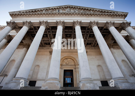 Haupteingang der Fitzwilliam Museum Cambridge Stockfoto