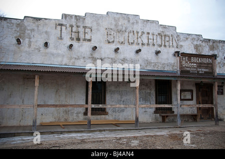 Der Buckhorn Saloon in Pinos Altos Stockfoto