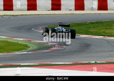 Kennzeichnen, Formel1 Tests Sitzungen am Circuit de Catalunya in der Nähe von Barcelona, Spanien, 25.-28.2.2010. Stockfoto