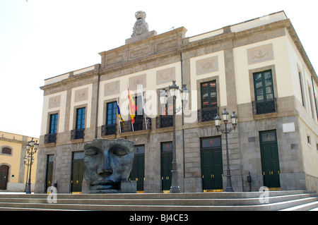 Spanien, Kanarische Inseln, Teneriffa Santa Cruz, Plaza De La Isla De La Madera, Teatro Guimerá Stockfoto