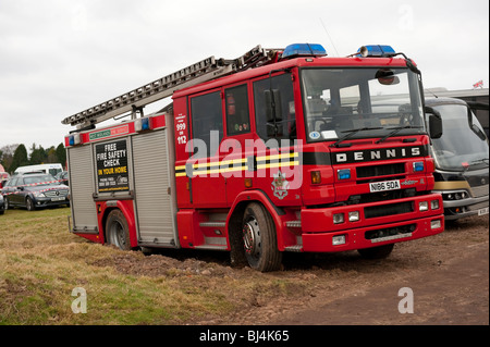 West Midlands Fire Service Dennis Feuerwehrauto Stockfoto