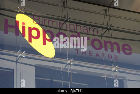 Das Birmingham Hippodrome Theater in Birmingham, Großbritannien, 2010 Stockfoto