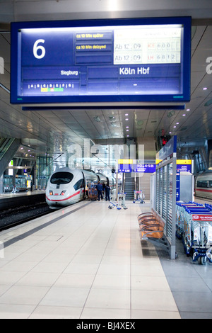 AIRail Terminal am Flughafen Frankfurt, Frankfurt, Hessen Deutschland, Europa Stockfoto