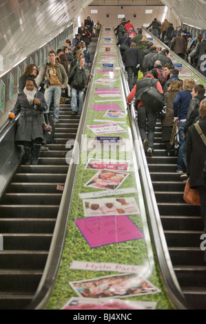 Londoner U-Bahn, Jubilee Line, Waterloo station Stockfoto