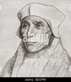 Saint John Fisher, c.1469, 1535.  Englisch, römisch-katholischer Bischof, Kardinal und Märtyrer. Stockfoto