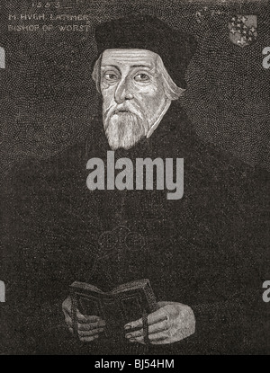 Hugh Latimer, c.1487, 1555. Anglikanischer Bischof und Märtyrer Stockfoto