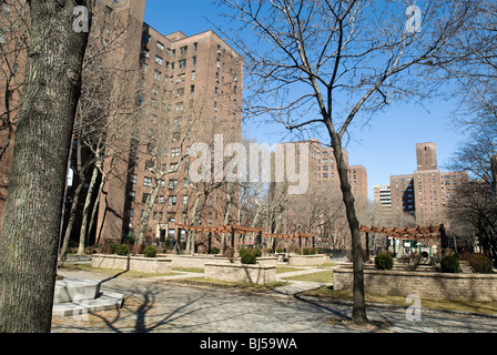 Die Riverton Houses in Harlem in New York Stockfoto