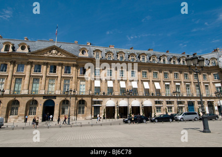 Hotel Ritz, Place Vendome, Paris, Frankreich. Stockfoto