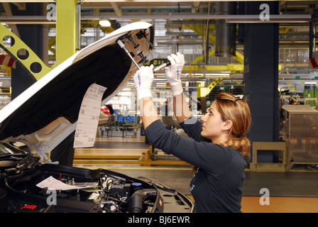 Automobilbau, Sindelfingen, Deutschland Stockfoto