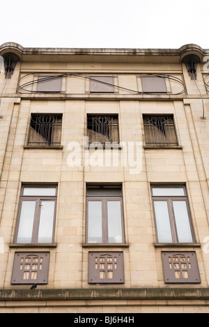 Germany/Deutschland, Glasgow, Union Street, elegante Charles Rennie Macintosh inspirierte Gebäude Stockfoto