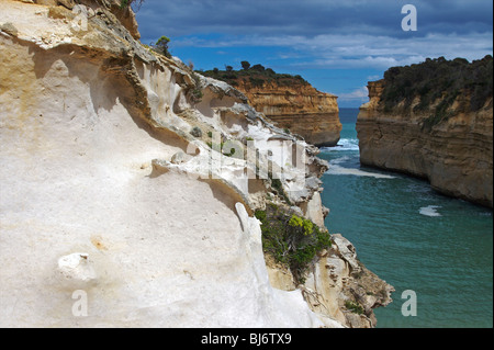 Blick auf Loch Ard Gorge an der Great Ocean Road, VIC, Australien Stockfoto