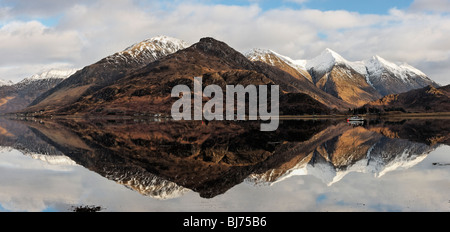 Die fünf Schwestern von Kintail, Highland, Schottland, Großbritannien. Stockfoto