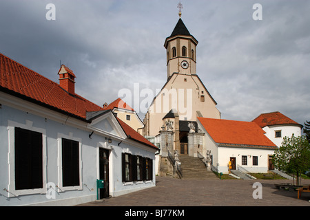 Ptujska Gora, Kirche der Jungfrau Maria, Gotik, 1400, Slowenien Stockfoto