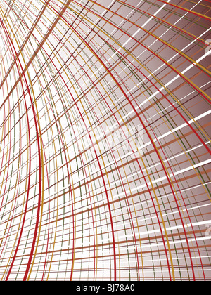 abstrakte farbige Linie Hintergrund. Vektor Stockfoto