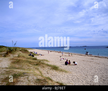 Shell Beach, Herm, Kanalinseln Stockfoto