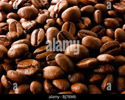 Kaffeebohnen Stockfotos Stockfoto