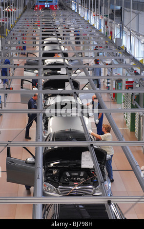 Automobilbau, Sindelfingen, Deutschland Stockfoto