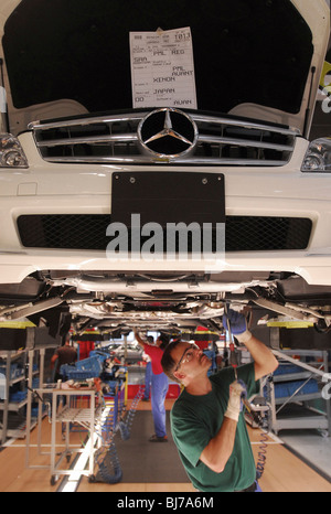 Automobilbau, Sindelfingen, Deutschland Stockfoto