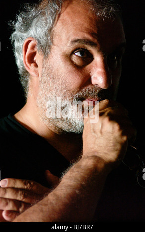 Regisseur Alan Yentob BBC Drama Unterhaltungs-und Kindersendungen im Bild beim Hay Festival 2003 Stockfoto