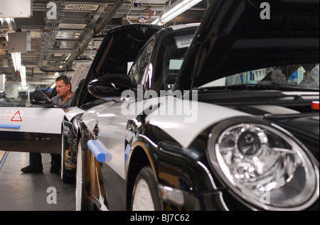 Herstellung von Porsche Carrera, Stuttgart, Deutschland Stockfoto