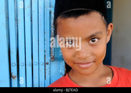 Mädchen in Semporna, Sabah, malaysia Stockfoto