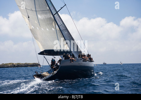 Die Super Yacht Cup, Palma De Mallorca, Spanien Stockfoto