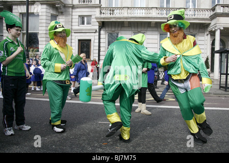 St. Patricks Day Parade, London 2010 Stockfoto