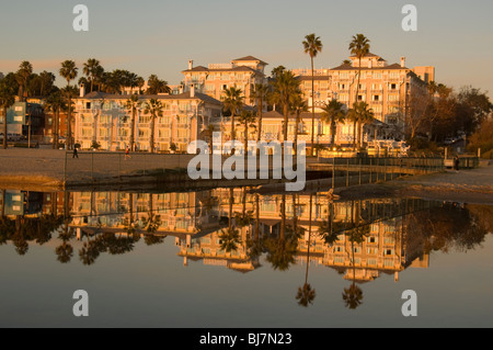 Fensterläden Hotel in Santa Monica, Kalifornien Stockfoto