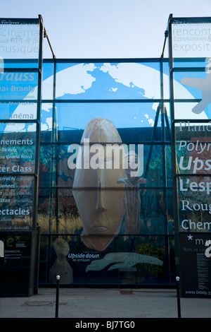 Musée du Quai Branly. Paris, Frankreich. Stockfoto