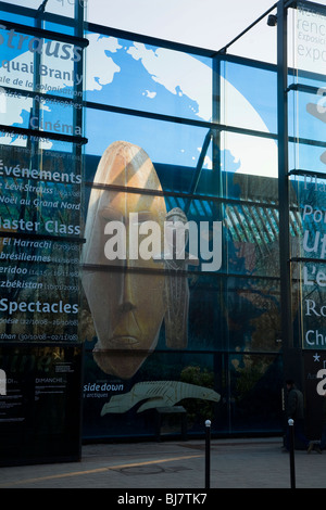 Musée du Quai Branly. Paris, Frankreich. Stockfoto