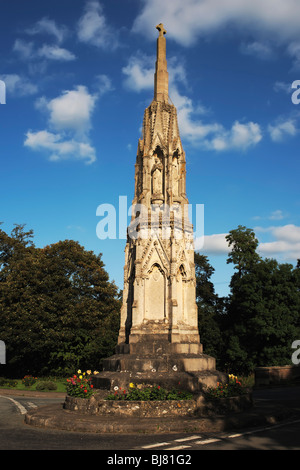 DIE MARY WATTS-RUSSELL MEMORIAL CROSS ILAM, STAFFORDSHIRE Stockfoto