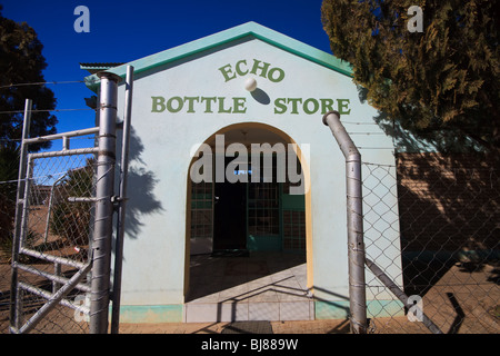 Africa Blue Sky Namibia Rehoboth Shop Store Street Stockfoto